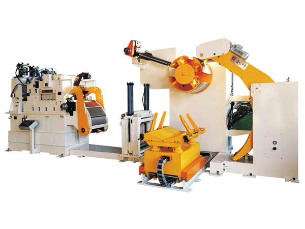 三機(ji)一體NC高(gāo)配型精(jīng)密料架(jia)矯直送(sòng)料機