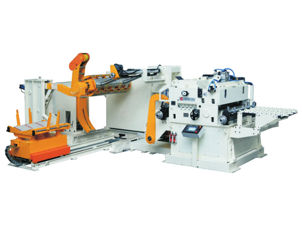 三機一(yī)體高配型(xíng)精密型料(liào)架矯直送(sòng)料機